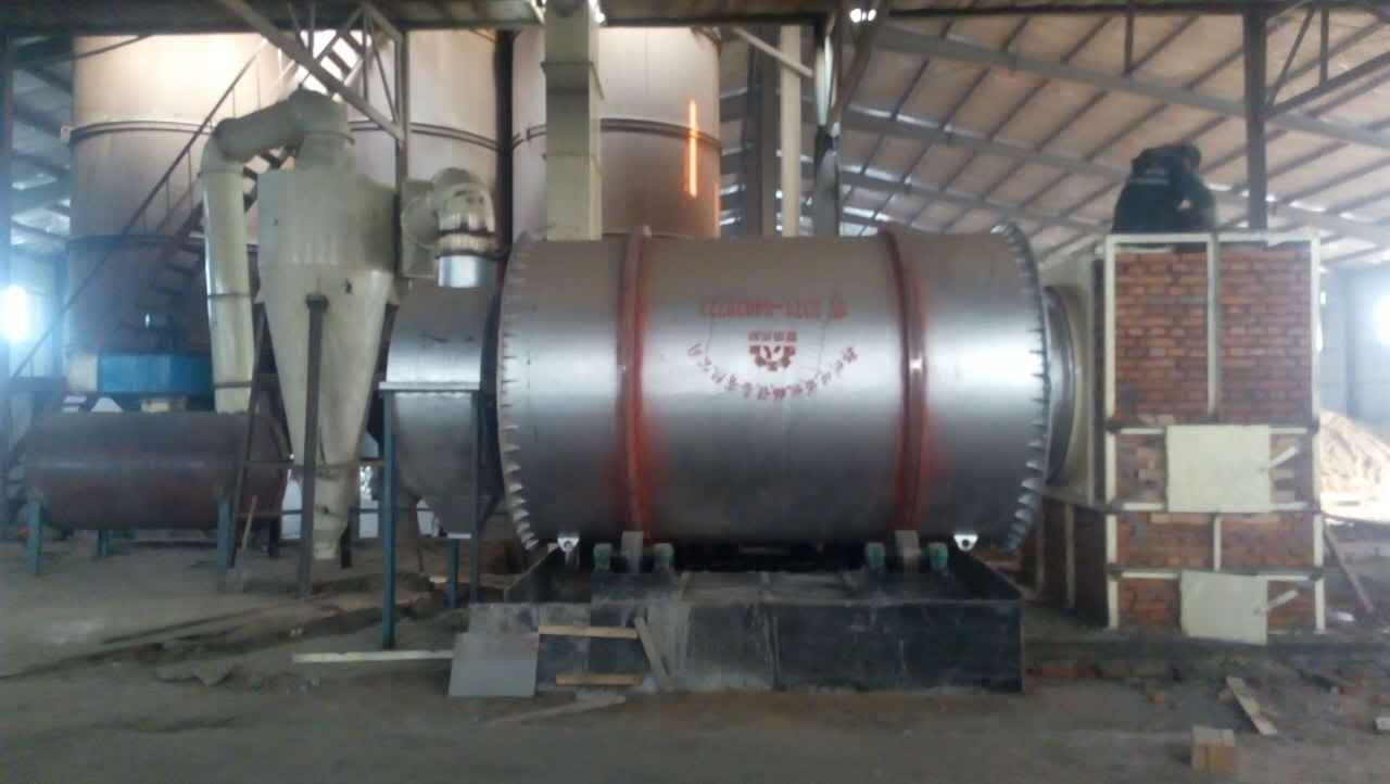 YC-H6210河沙烘干機(jī)實用案例